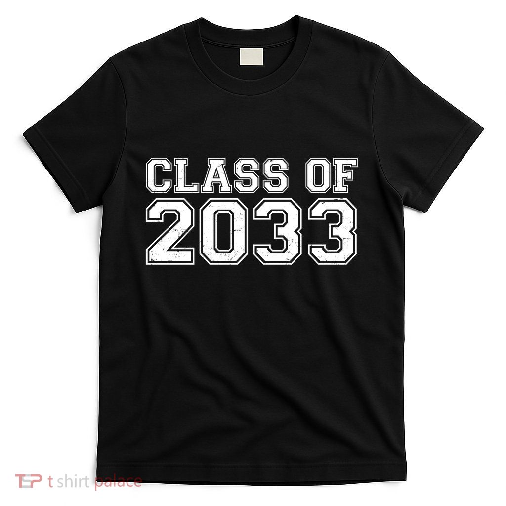 Nurture Class Of 2033 Teacher Students T-Shirt