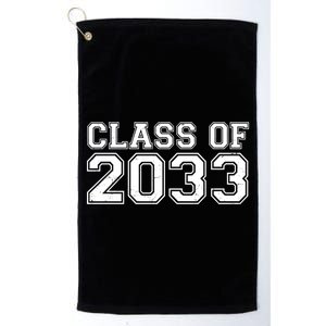 Nurture Class Of 2033 Teacher Students Platinum Collection Golf Towel