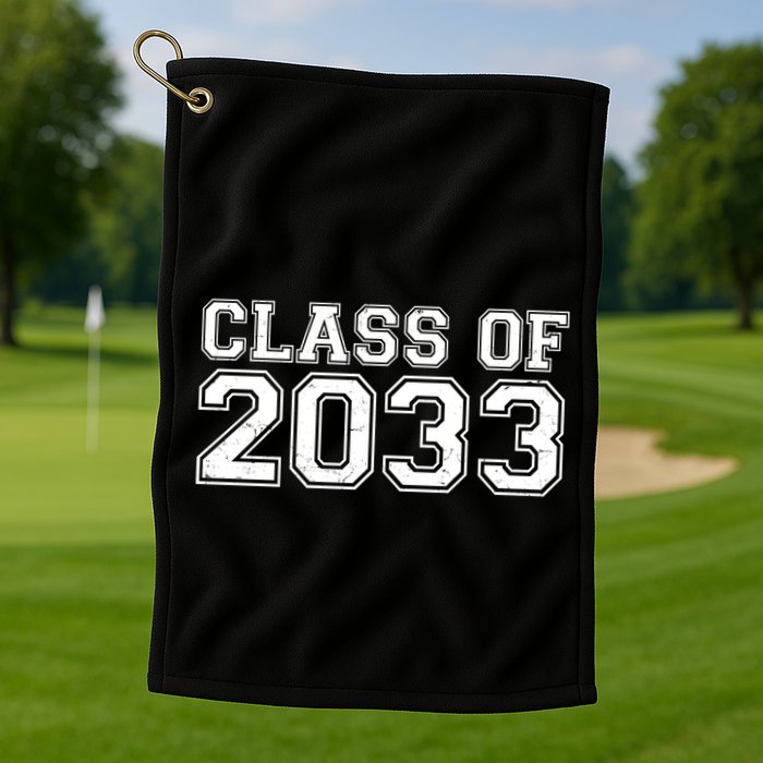 Nurture Class Of 2033 Teacher Students Golf Towel