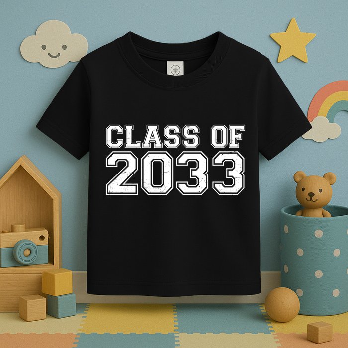 Nurture Class Of 2033 Teacher Students Toddler T-Shirt