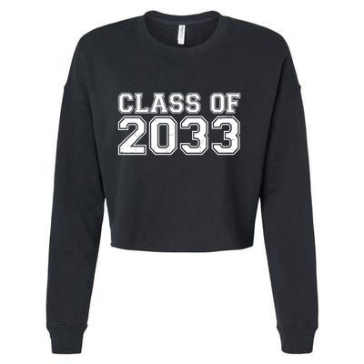 Nurture Class Of 2033 Teacher Students Cropped Pullover Crew
