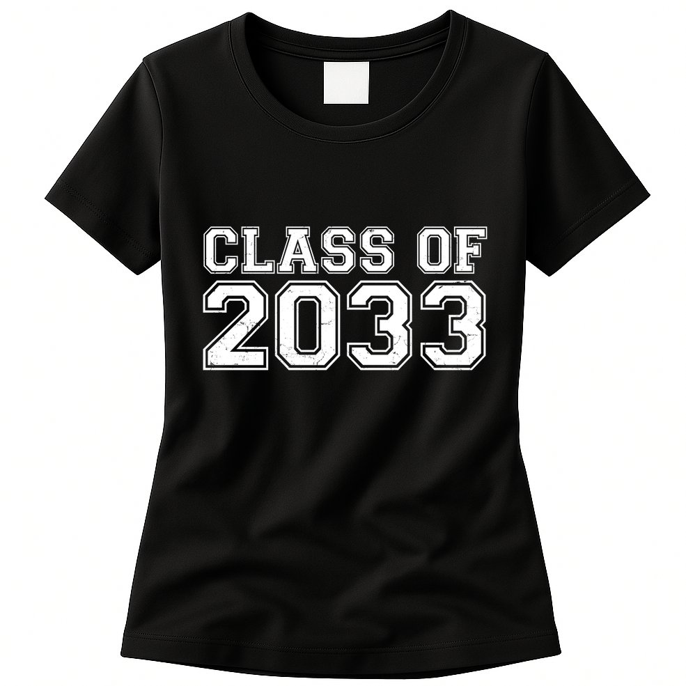 Nurture Class Of 2033 Teacher Students Womens T-Shirt