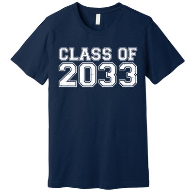 Nurture Class Of 2033 Teacher Students Premium T-Shirt