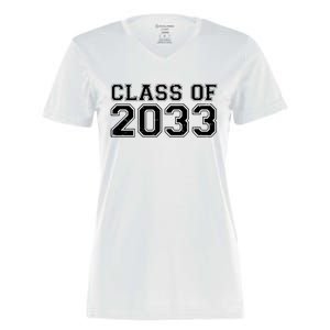 Nurture Class Of 2033 Teacher Students Women's Momentum V-Neck T-Shirt