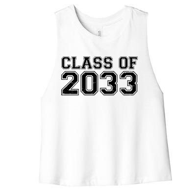 Nurture Class Of 2033 Teacher Students Women's Racerback Cropped Tank