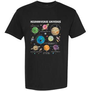 Neurodiverse Universe Space Planet Special Education Teacher Garment-Dyed Heavyweight T-Shirt