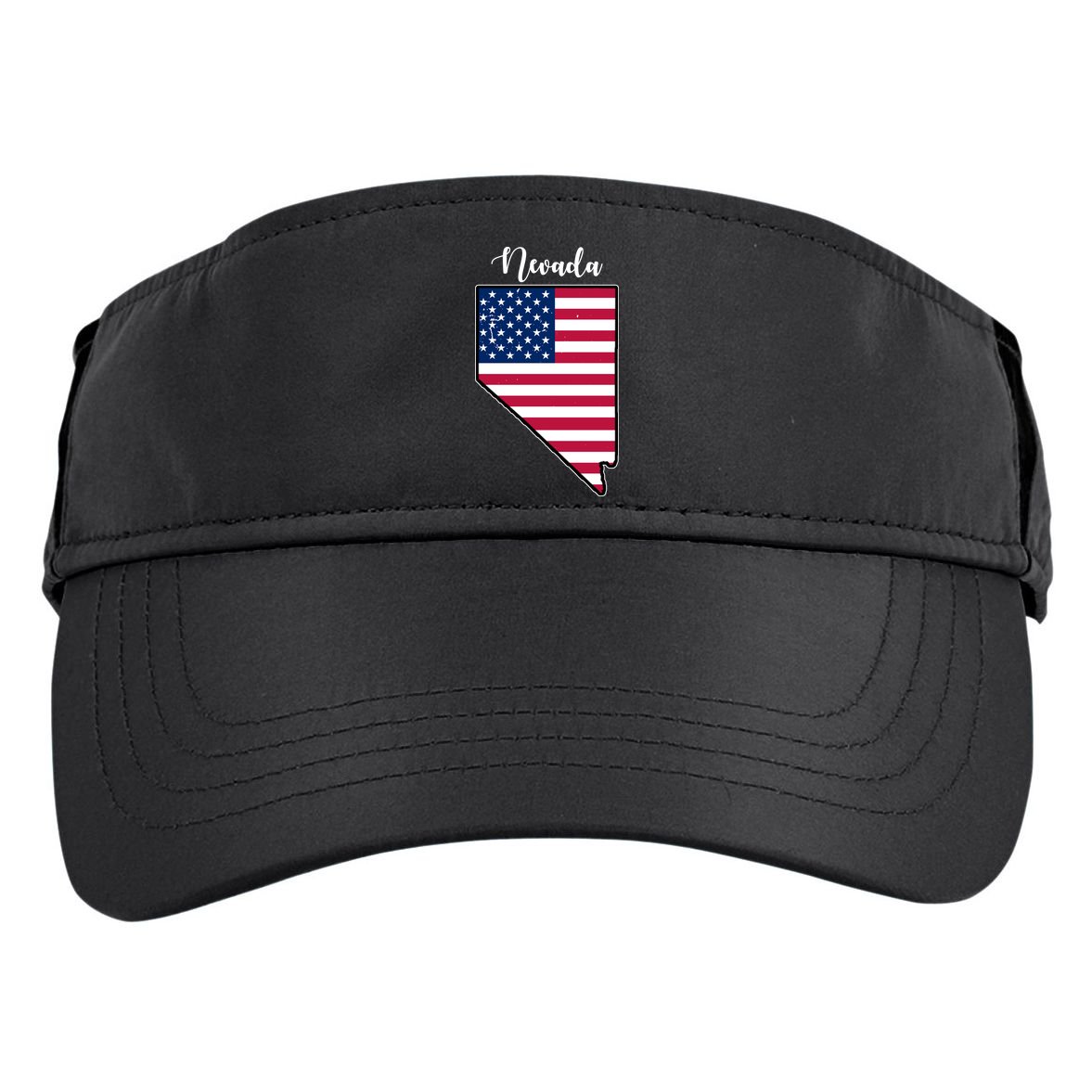 Nevada United States Map Adult Drive Performance Visor