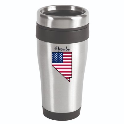 Nevada United States Map 16oz Travel Tumbler
