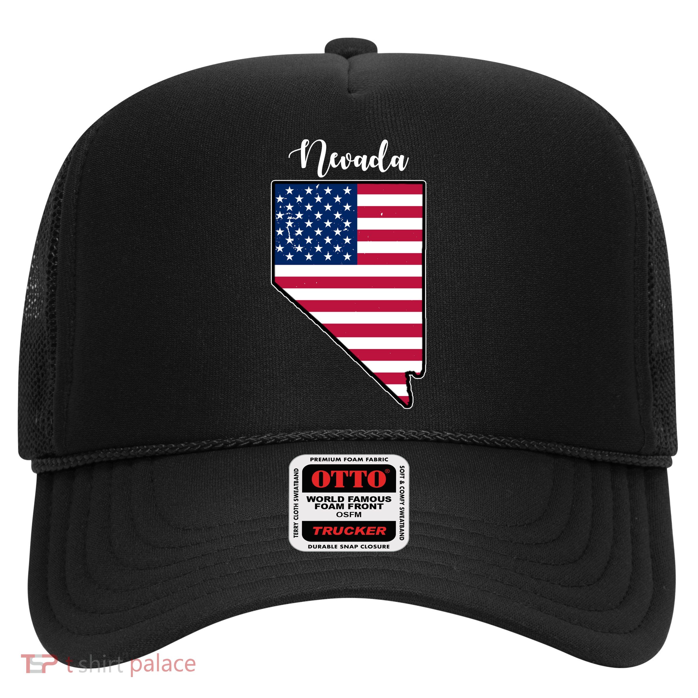 Nevada United States Map Trucker Hat