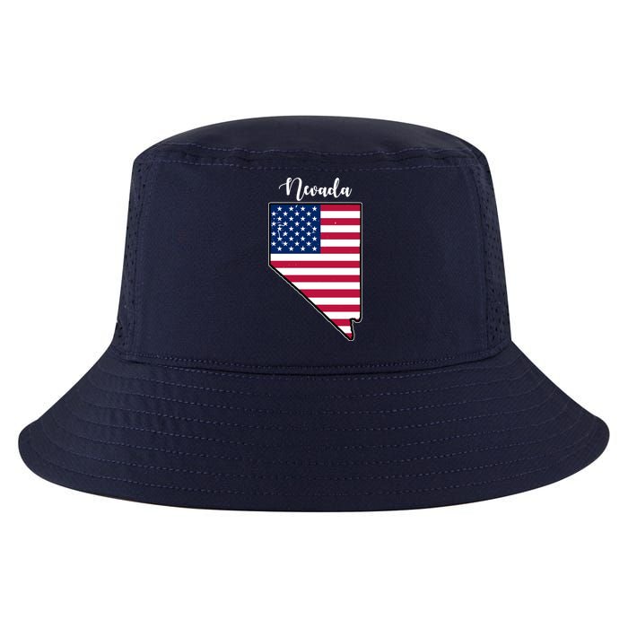 Nevada United States Map Cool Comfort Performance Bucket Hat