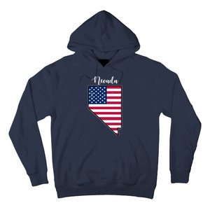 Nevada United States Map Hoodie