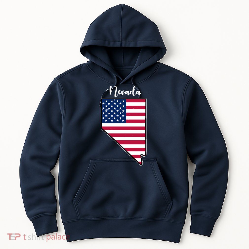 Nevada United States Map Hoodie