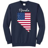 Nevada United States Map Sweatshirt