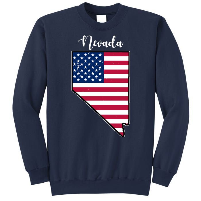 Nevada United States Map Sweatshirt