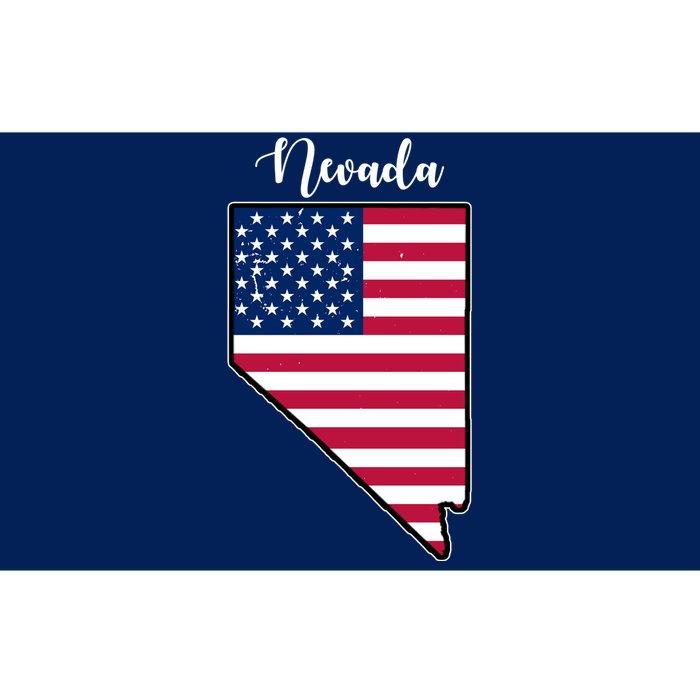 Nevada United States Map Bumper Sticker