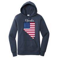 Nevada United States Map Women's Pullover Hoodie