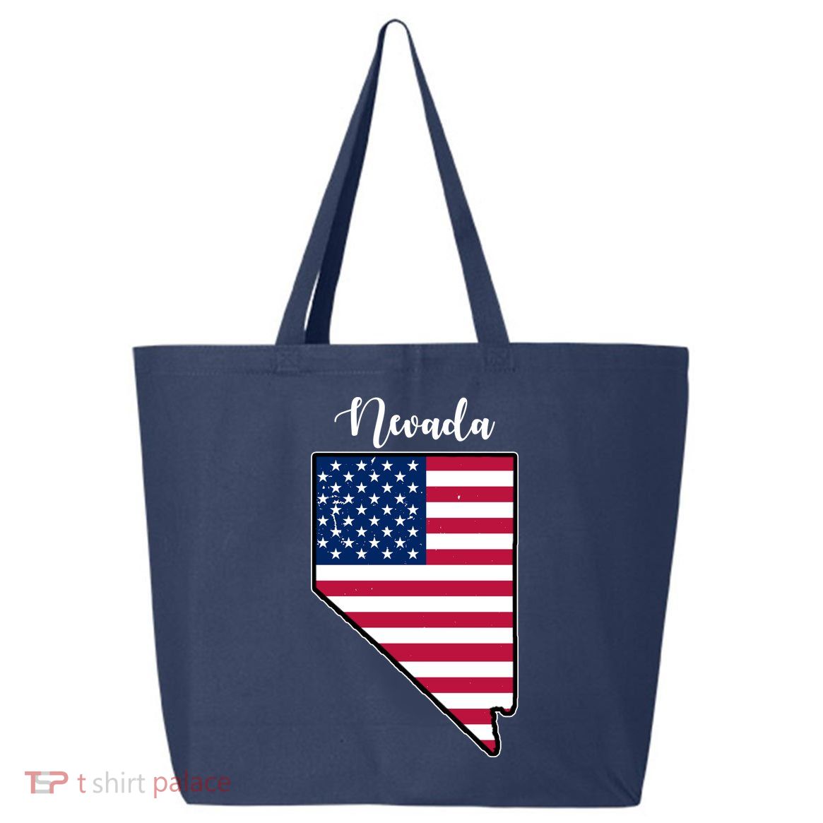 Nevada United States Map 25L Jumbo Tote