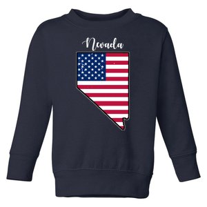 Nevada United States Map Toddler Sweatshirt