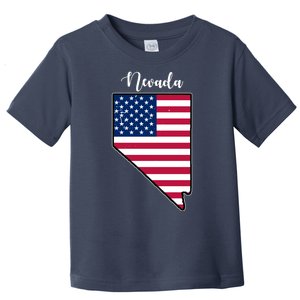 Nevada United States Map Toddler T-Shirt