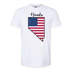 Nevada United States Map Softstyle CVC T-Shirt