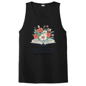 Never Underestimate The Power Of A Girl With A Book PosiCharge Competitor Tank