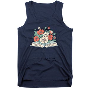 Never Underestimate The Power Of A Girl With A Book Tank Top