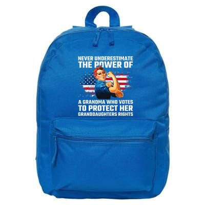 Never Underestimate The Power Of A Grandma Who Votes 16 in Basic Backpack