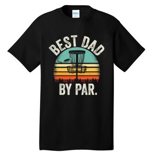 Never Underestimate The Old Guy Funny Disc Golf Dad Frisbee Tall T-Shirt