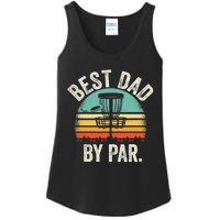 Never Underestimate The Old Guy Funny Disc Golf Dad Frisbee Ladies Essential Tank