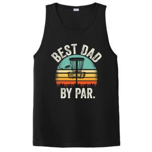 Never Underestimate The Old Guy Funny Disc Golf Dad Frisbee PosiCharge Competitor Tank