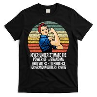 Never Underestimate The Power Of A Grandma Who Votes T-Shirt