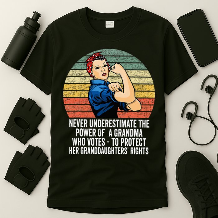 Never Underestimate The Power Of A Grandma Who Votes T-Shirt