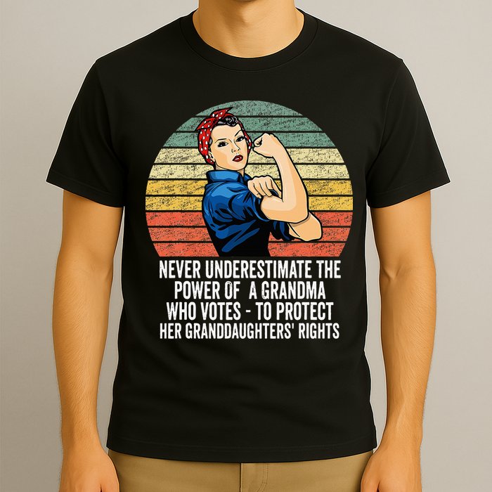 Never Underestimate The Power Of A Grandma Who Votes T-Shirt