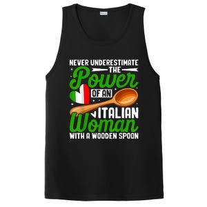 Never Underestimate The Power Of An Italian Woman PosiCharge Competitor Tank