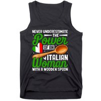 Never Underestimate The Power Of An Italian Woman Tank Top