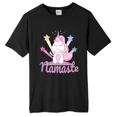 Namaste Unicorn Tee For Kids Girls Yoga Tall Fusion ChromaSoft Performance T-Shirt