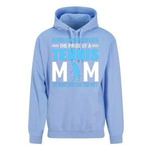 Never Underestimate The Pride Of A Tennis Mom Unisex Surf Hoodie