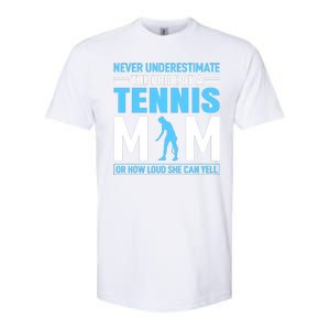 Never Underestimate The Pride Of A Tennis Mom Softstyle CVC T-Shirt