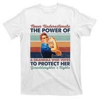 Never Underestimate The Power Of A Grandma Who Votes T-Shirt