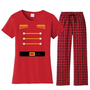 Nutcracker Uniform Toys Soldier Christmas Women's Flannel Pajama Set