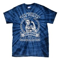 Never Underestimate The Power Of A Grandma Tie-Dye T-Shirt