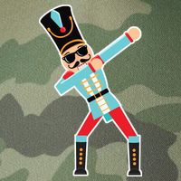 Nutcracker Dab Legacy Tie Dye Trucker Hat