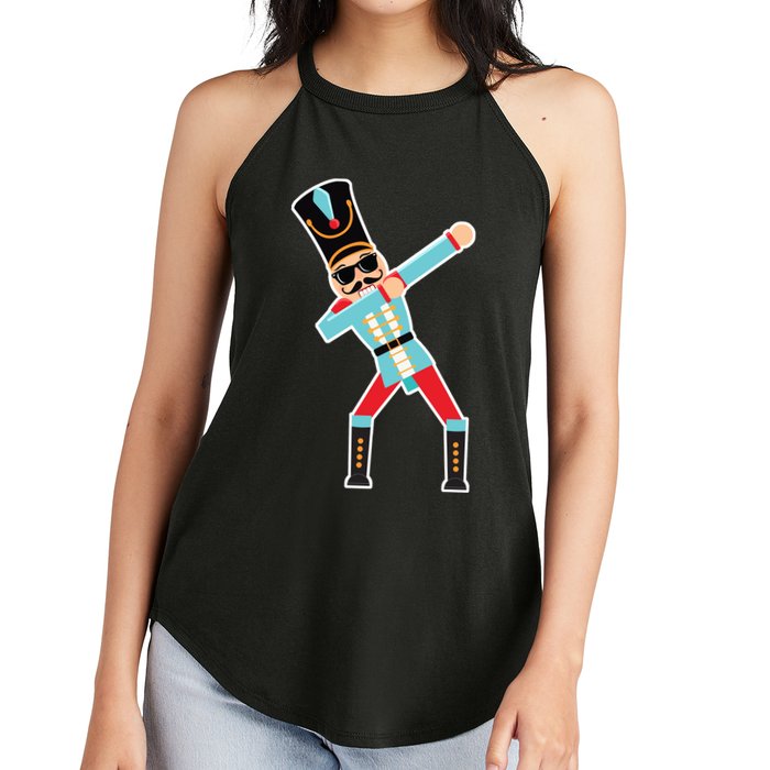 Nutcracker Dab Women's Perfect Tri Rocker Tank