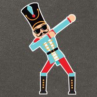 Nutcracker Dab Cotton Canvas Backpack