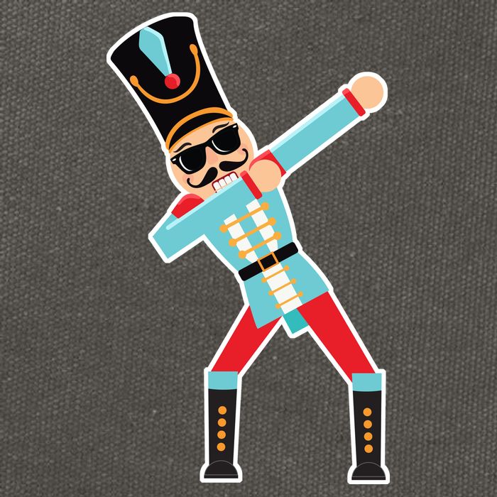 Nutcracker Dab Cotton Canvas Backpack