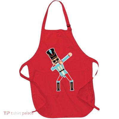 Nutcracker Dab Full-Length Apron With Pockets