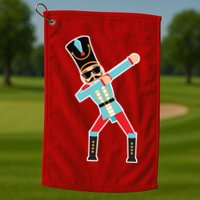 Nutcracker Dab Golf Towel