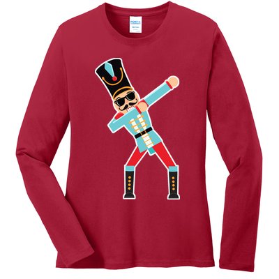 Nutcracker Dab Ladies Long Sleeve Shirt