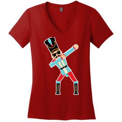 Nutcracker Dab Women's V-Neck T-Shirt