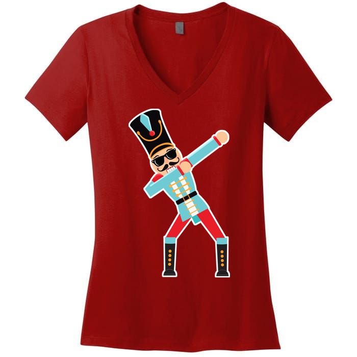 Nutcracker Dab Women's V-Neck T-Shirt